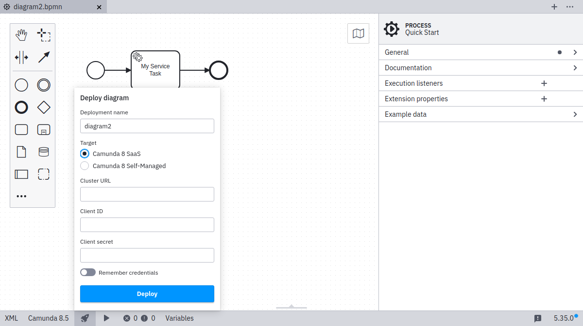 deployment configuration