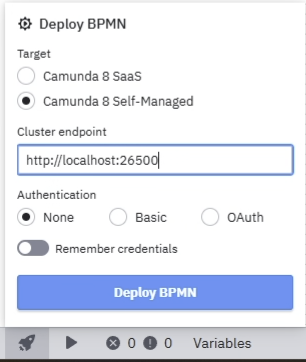 Connect to Cluster and deploy model