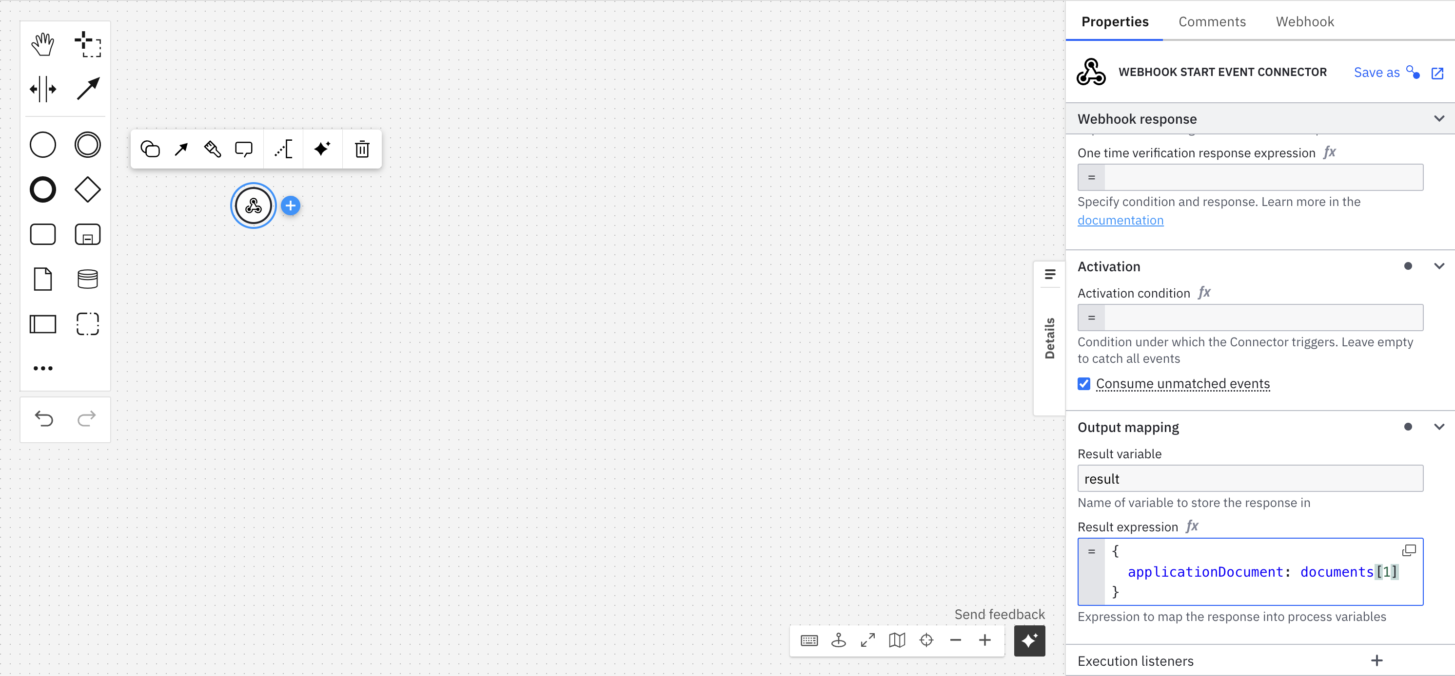 Example payload of inbound webhook connector