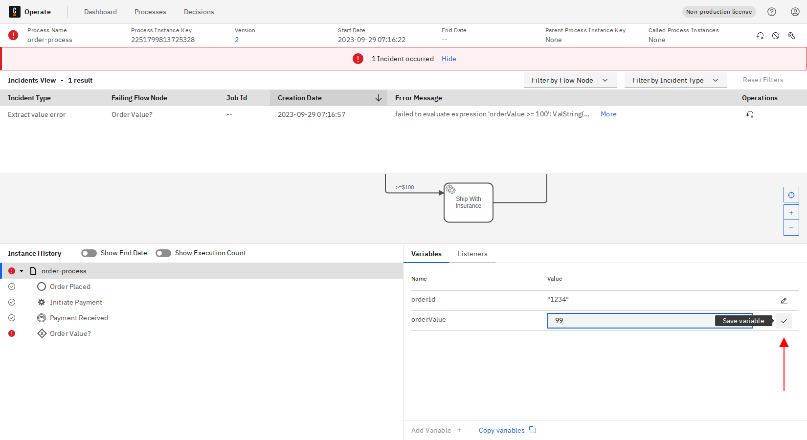 operate-incident-save-variable